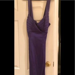 Long purple cocktail dress - Calvin Klein